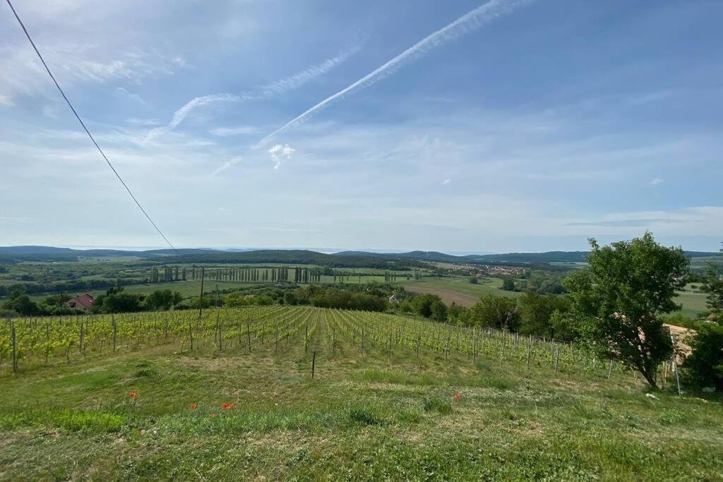Apartamento Présház a hegytetőn Pécsely Exterior foto